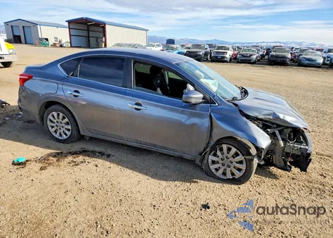 2017 Nissan Sentra S from USA, damaged, VIN 3N1AB7AP4HY391452